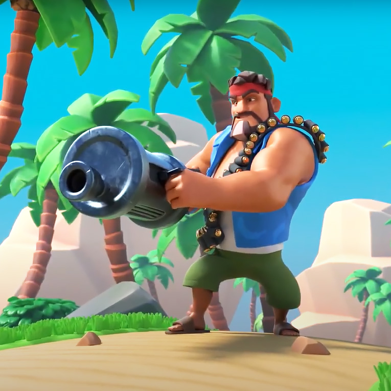 Boom Beach Frontlines ad