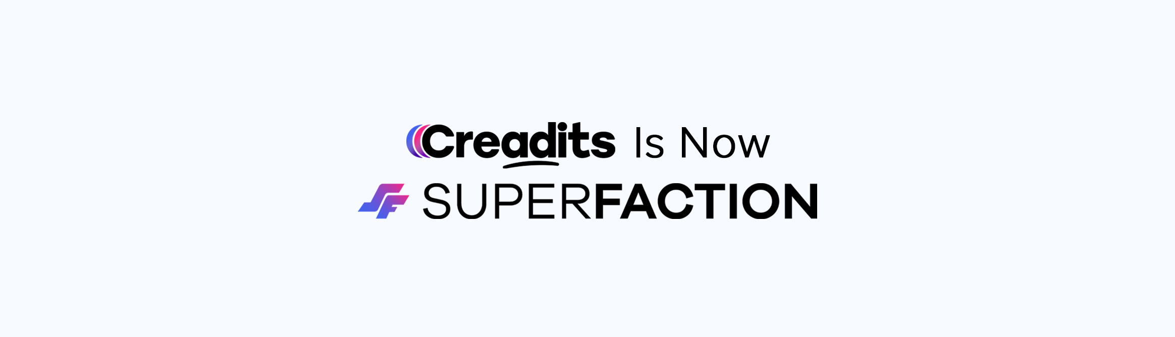 Creadits is now SuperFaction