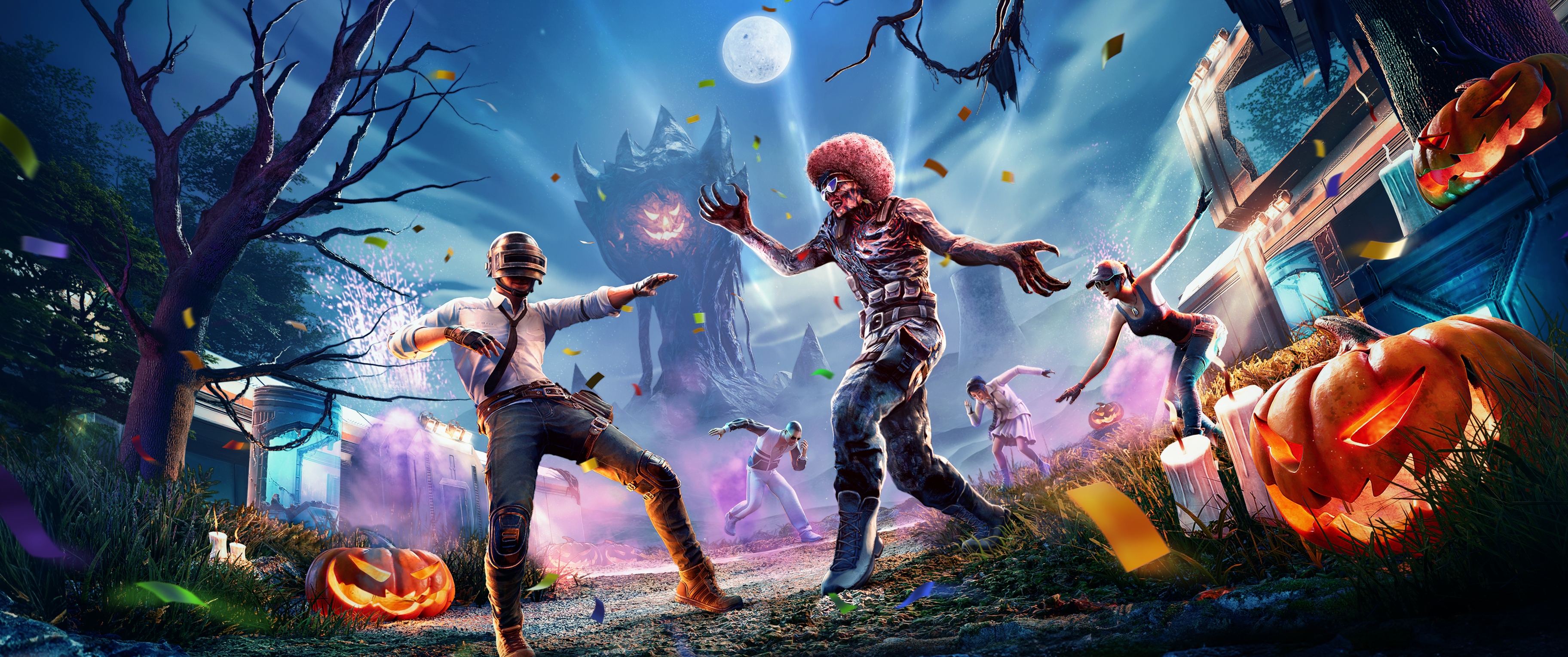 PUBG Mobile Helloween ads